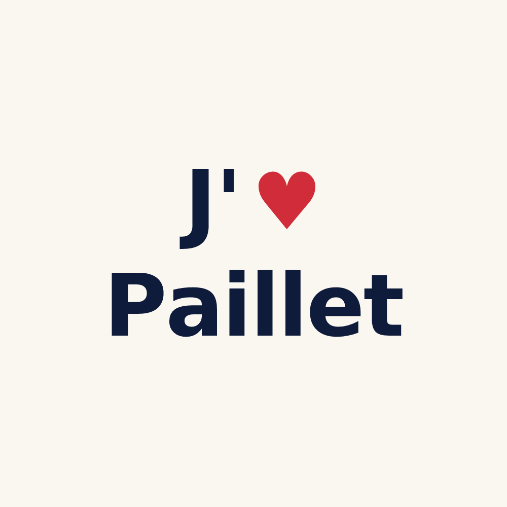 Tasse personnalisée Paillet — design J'aime Paillet