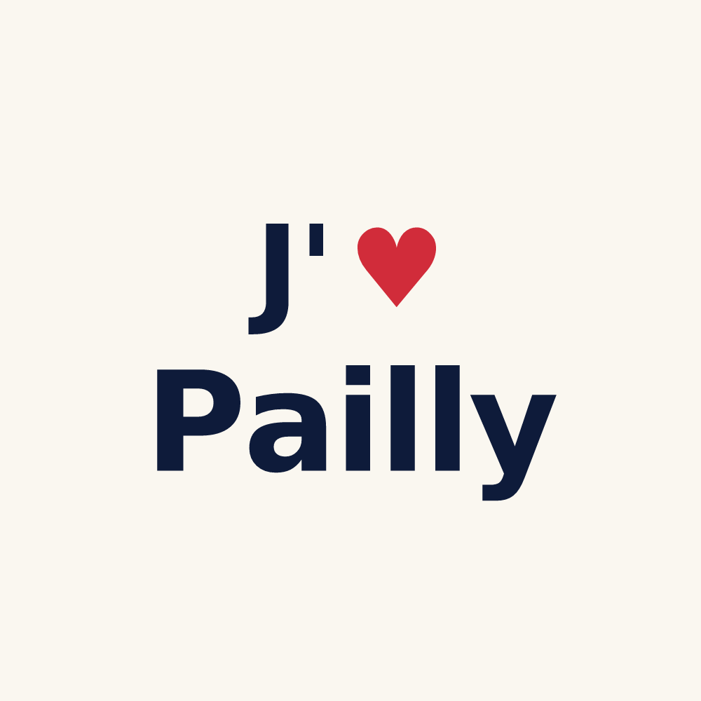 Tasse personnalisée Pailly — design J'aime Pailly