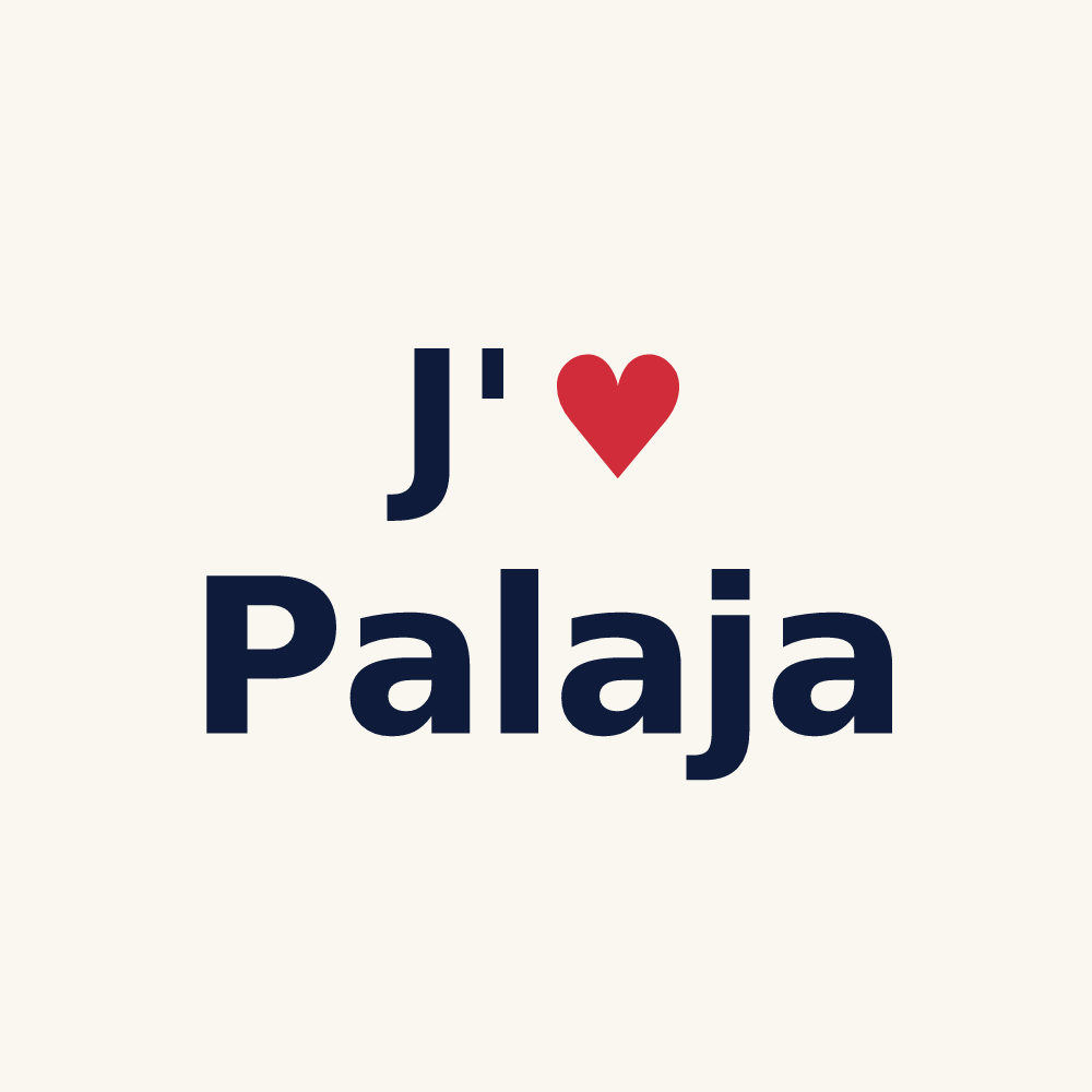 Tasse personnalisée Palaja — design J'aime Palaja
