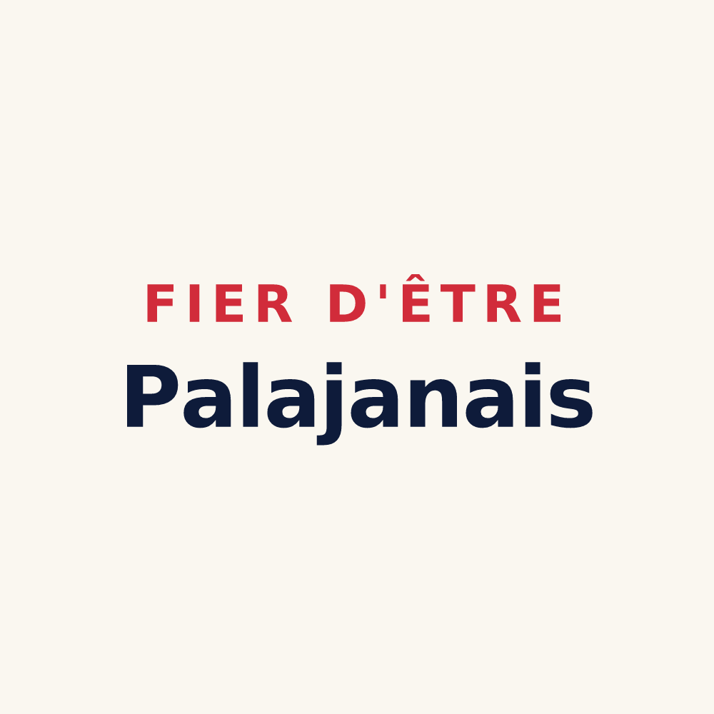 Tasse « Fier d'être Palajanais » — design pour Palaja