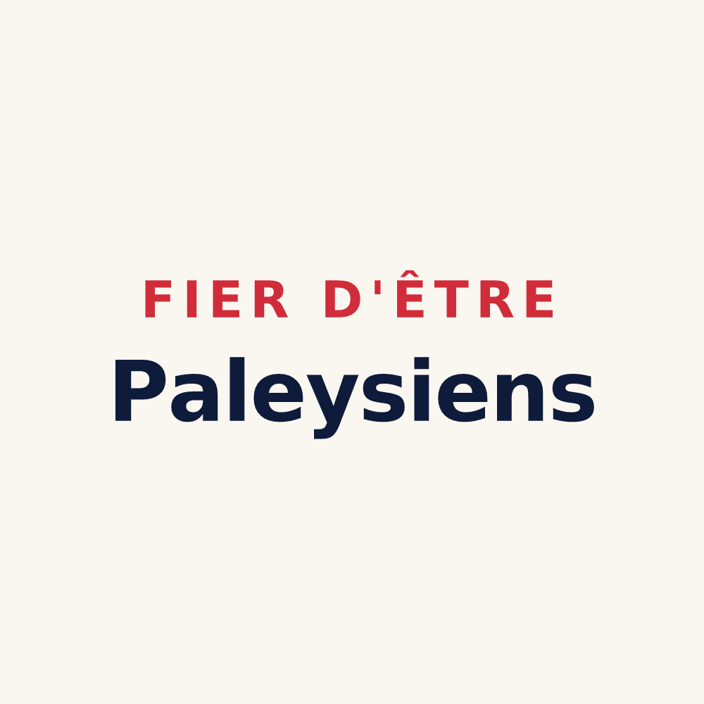 Tasse « Fier d'être Paleysiens » — design pour Paley