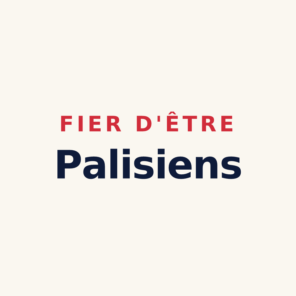 Tasse « Fier d'être Palisiens » — design pour Palise