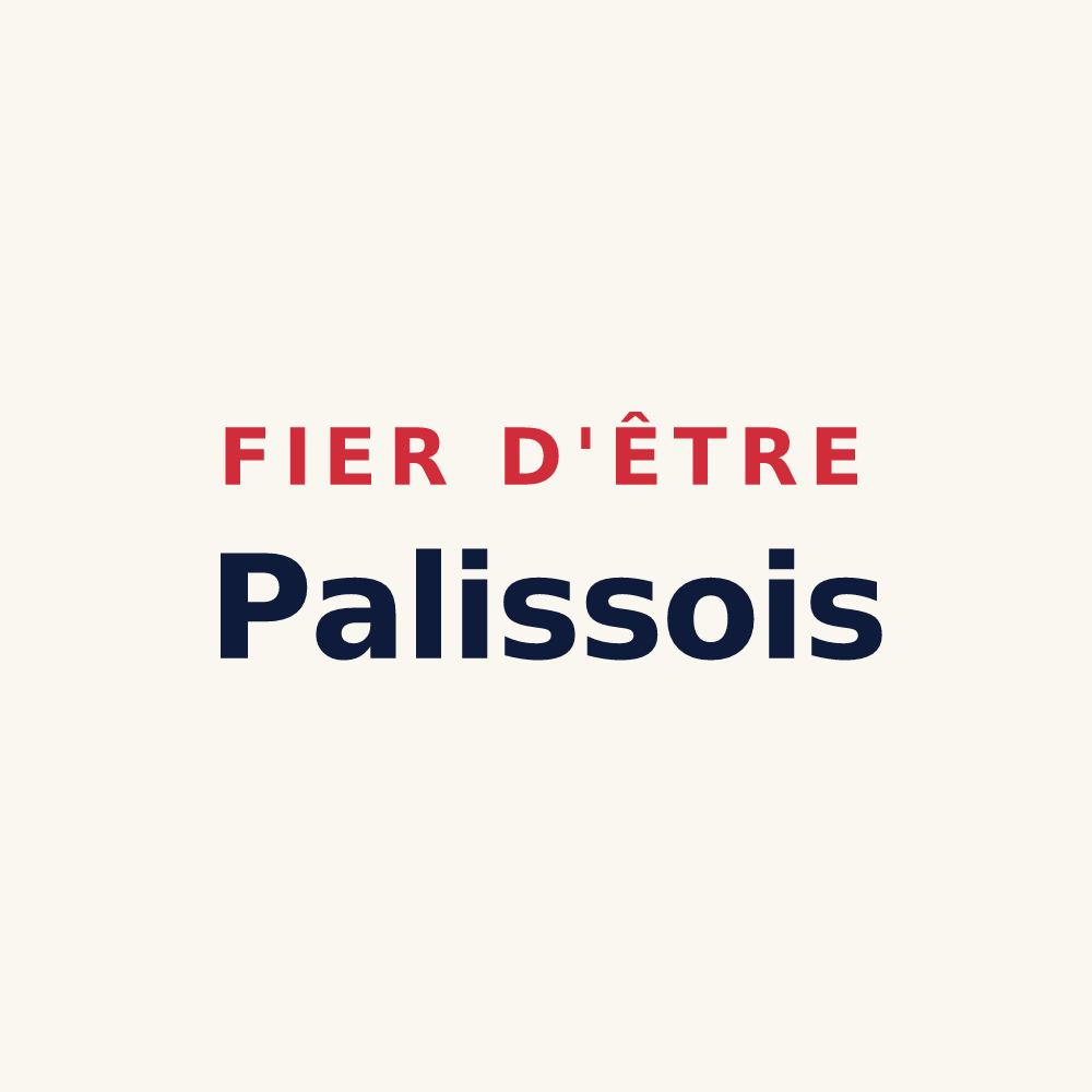 Tasse « Fier d'être Palissois » — design pour Palisse