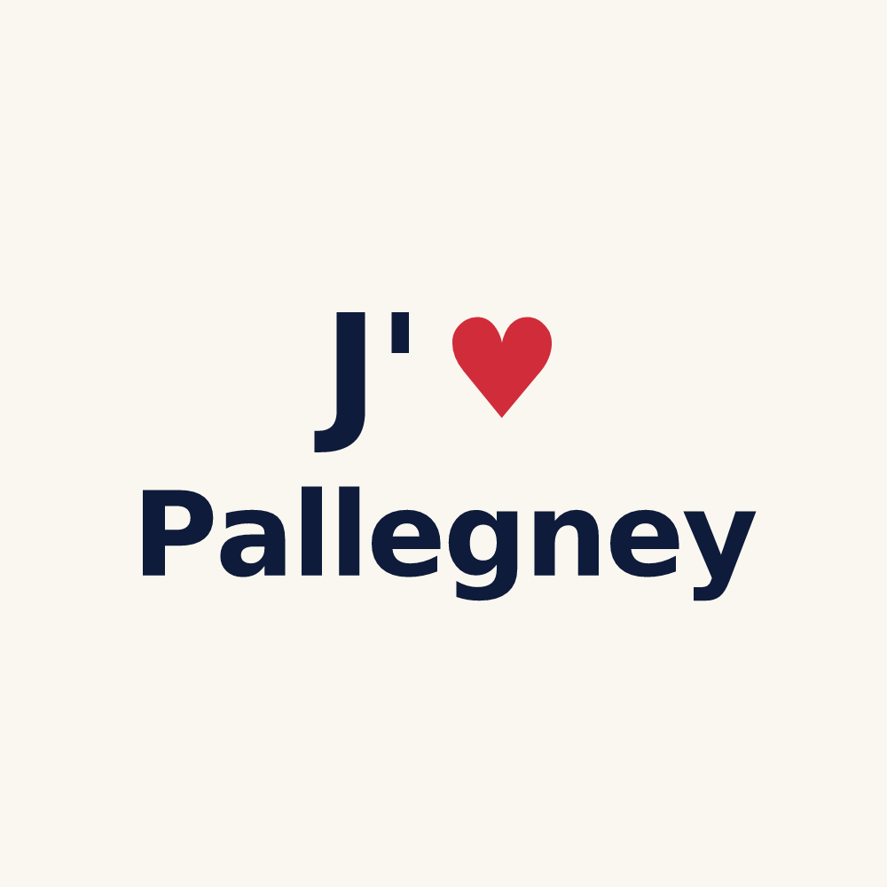 Tasse personnalisée Pallegney — design J'aime Pallegney