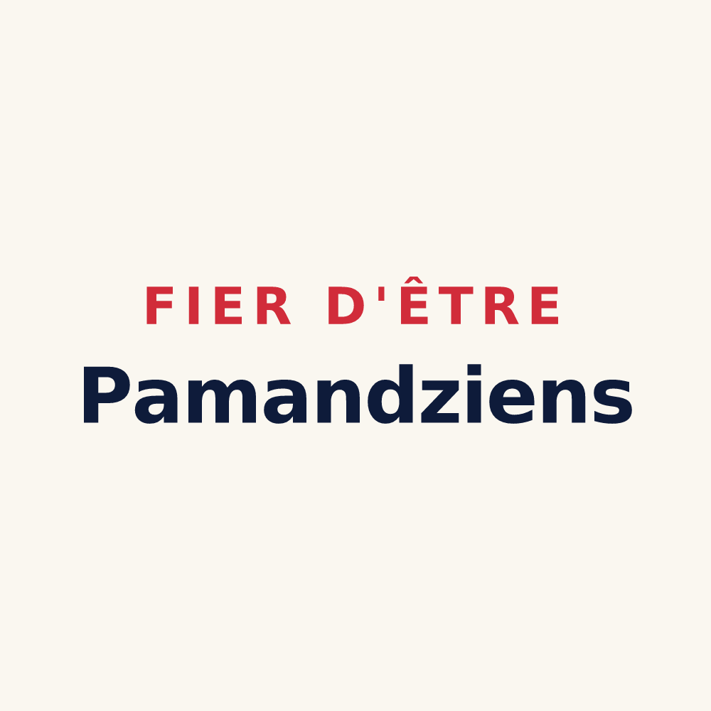 Tasse « Fier d'être Pamandziens » — design pour Pamandzi