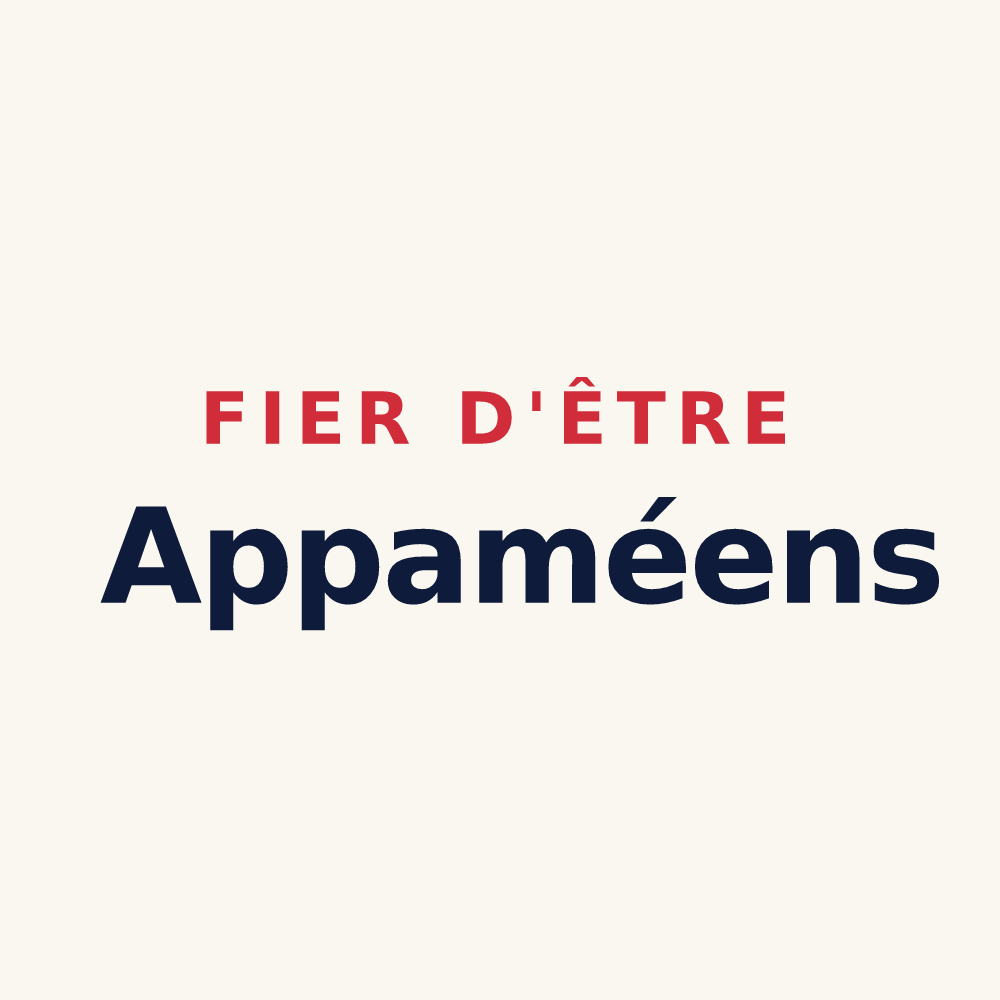 Tasse « Fier d'être Appaméens » — design pour Pamiers