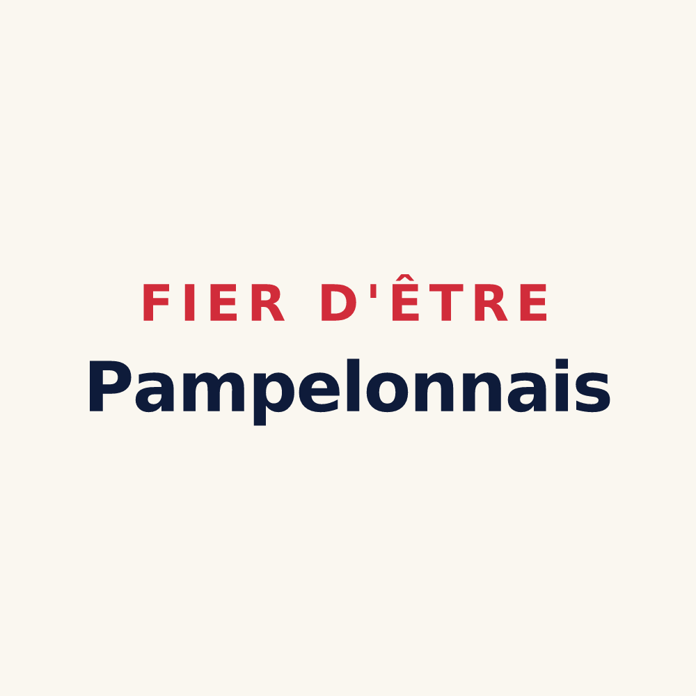 Tasse « Fier d'être Pampelonnais » — design pour Pampelonne