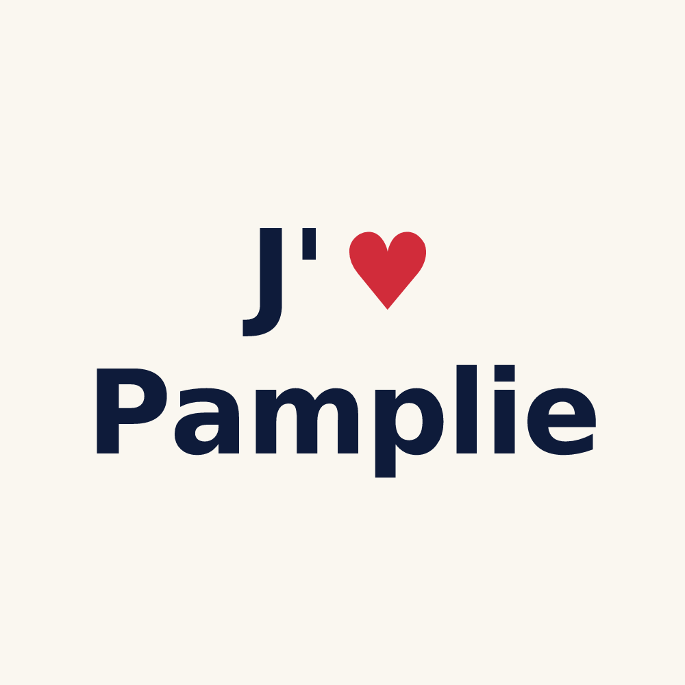 Tasse personnalisée Pamplie — design J'aime Pamplie