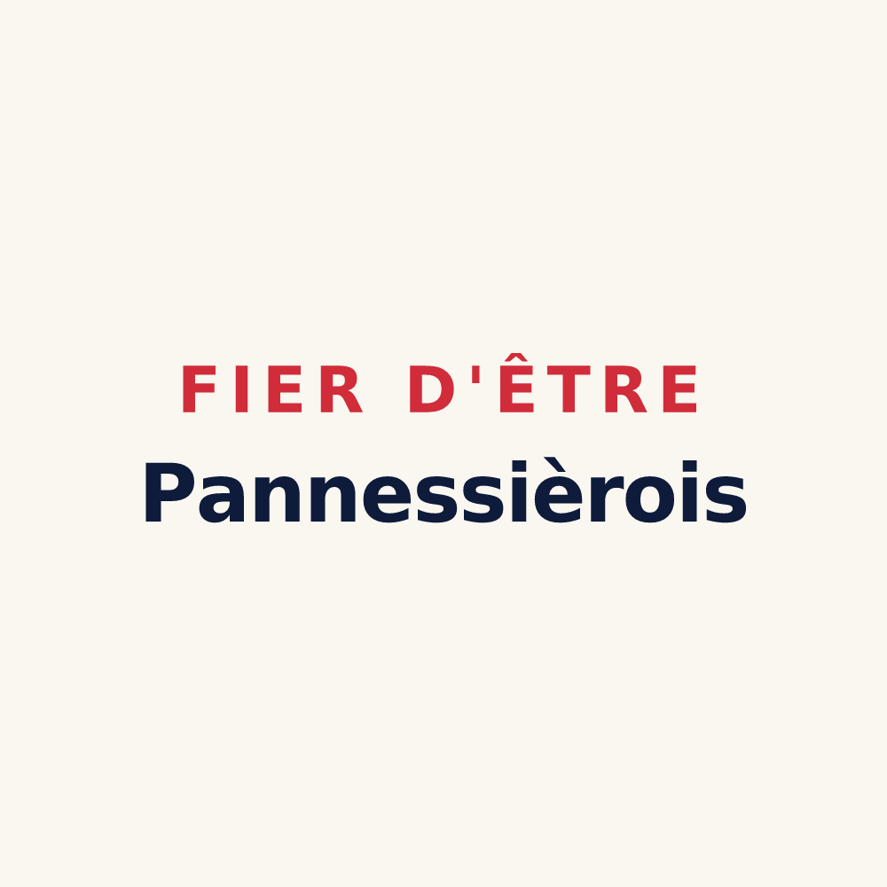 Tasse « Fier d'être Pannessièrois » — design pour Pannessières