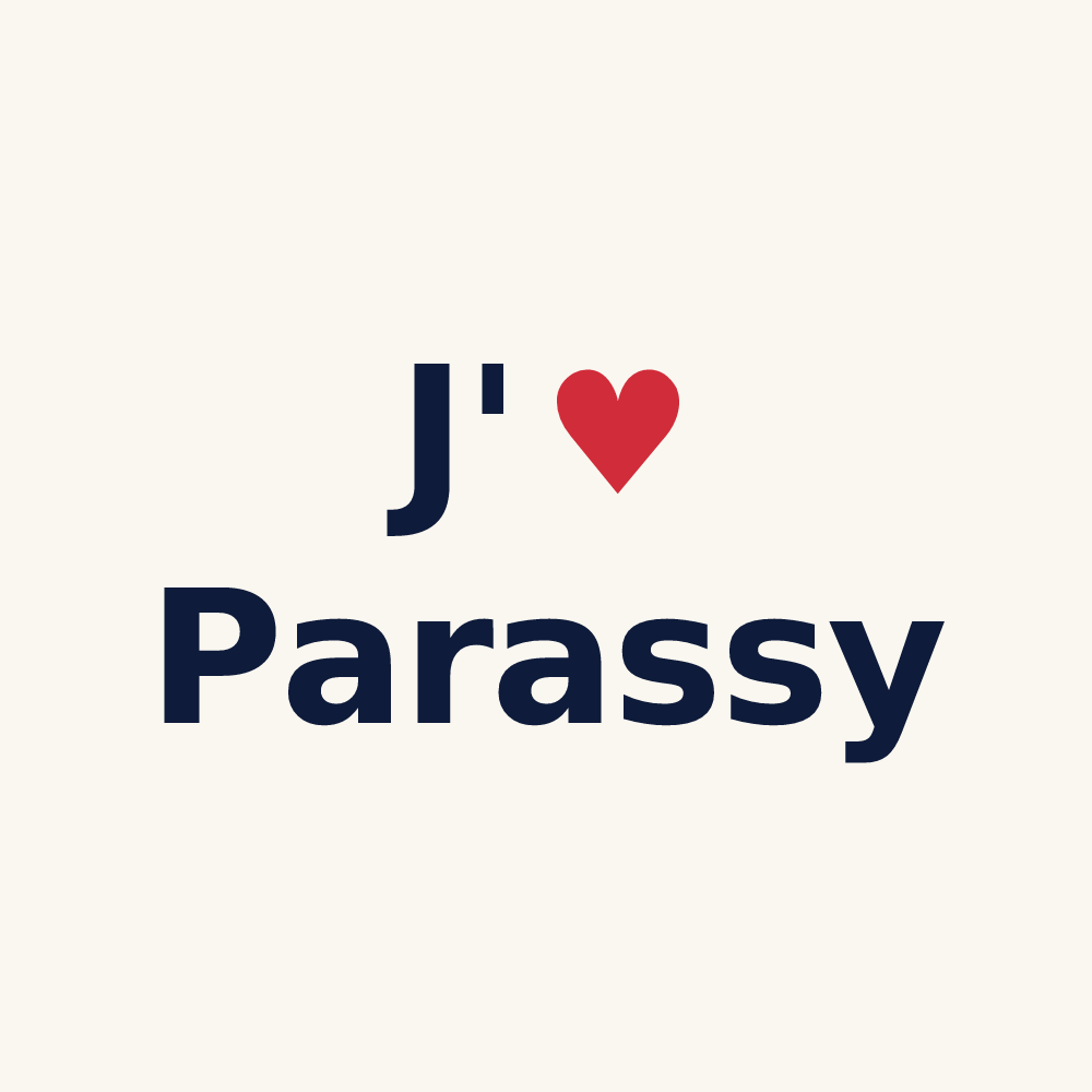 Tasse personnalisée Parassy — design J'aime Parassy