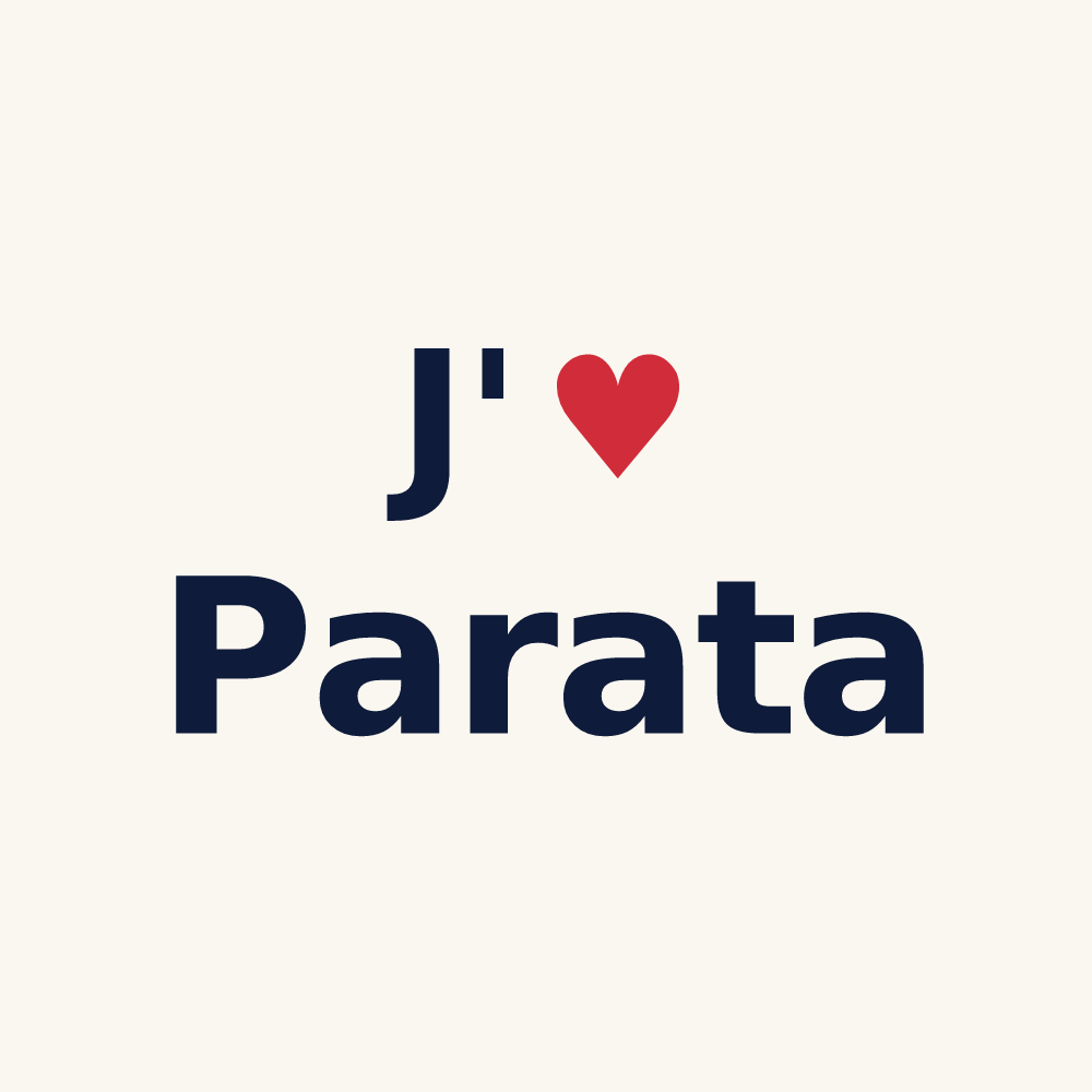 Tasse personnalisée Parata — design J'aime Parata