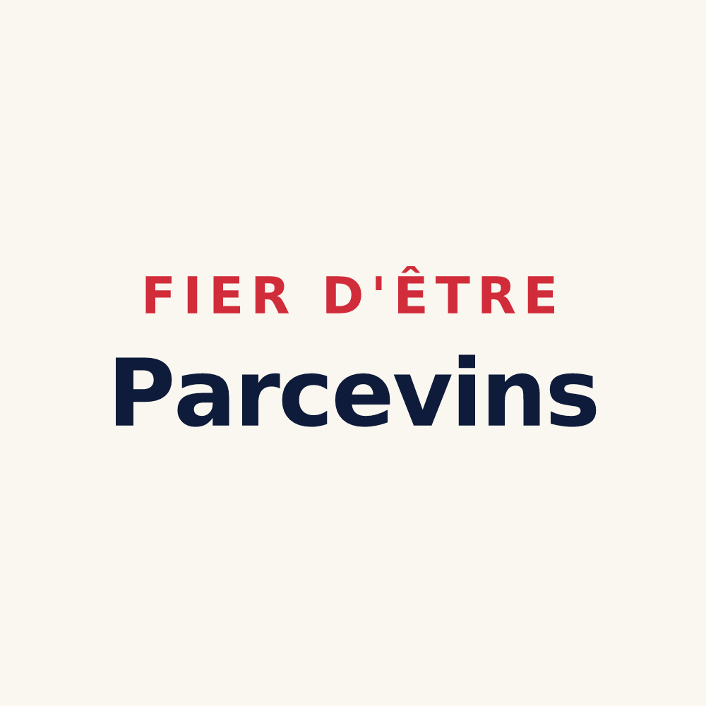 Tasse « Fier d'être Parcevins » — design pour Parcieux
