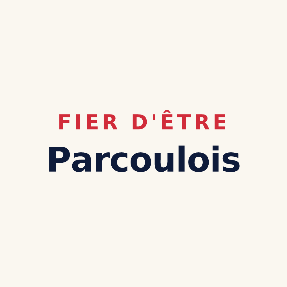 Tasse « Fier d'être Parcoulois » — design pour Parcoul-Chenaud