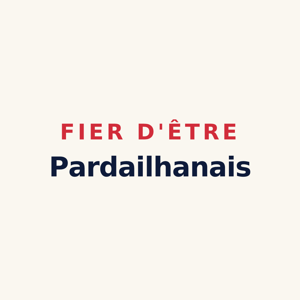 Tasse « Fier d'être Pardailhanais » — design pour Pardailhan