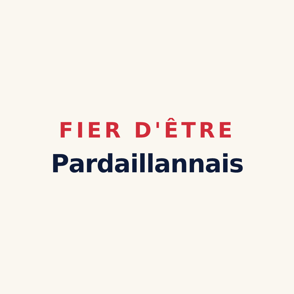 Tasse « Fier d'être Pardaillannais » — design pour Pardaillan