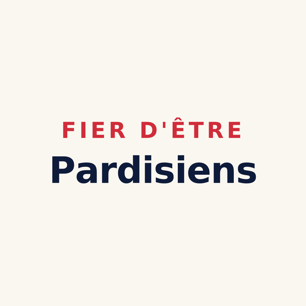 Tasse « Fier d'être Pardisiens » — design pour Pardies