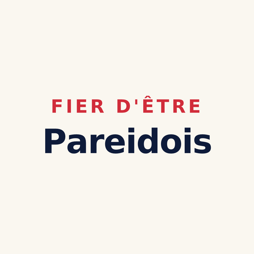Tasse « Fier d'être Pareidois » — design pour Pareid