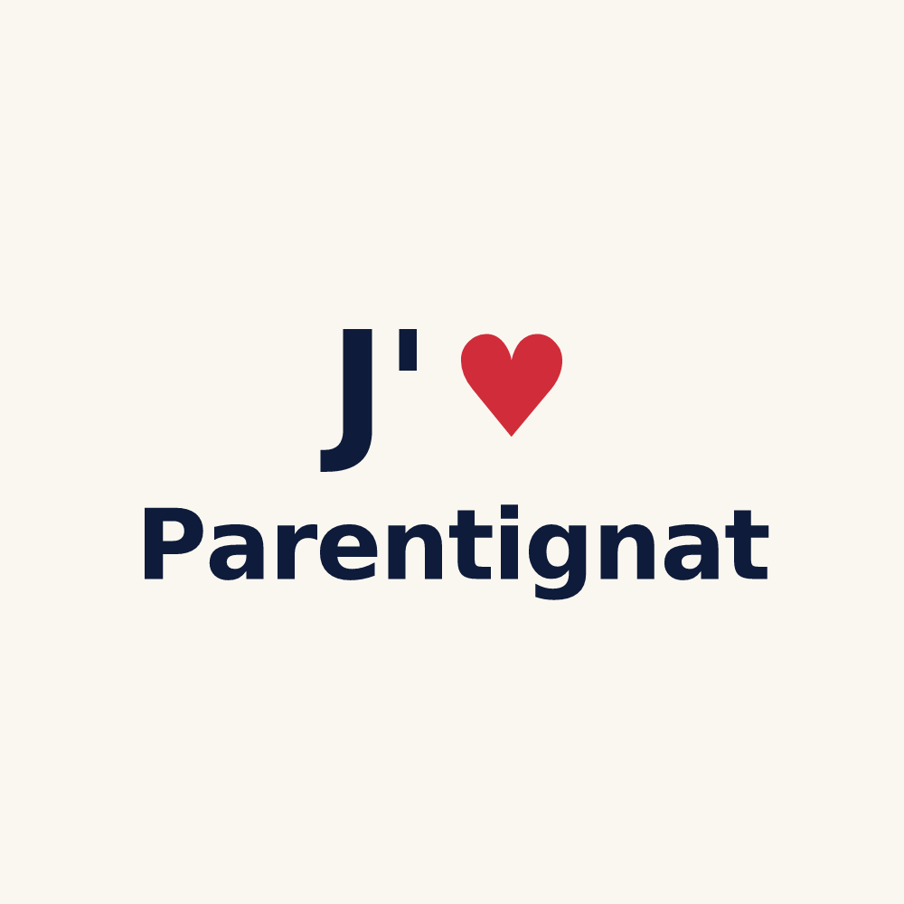 Tasse personnalisée Parentignat — design J'aime Parentignat