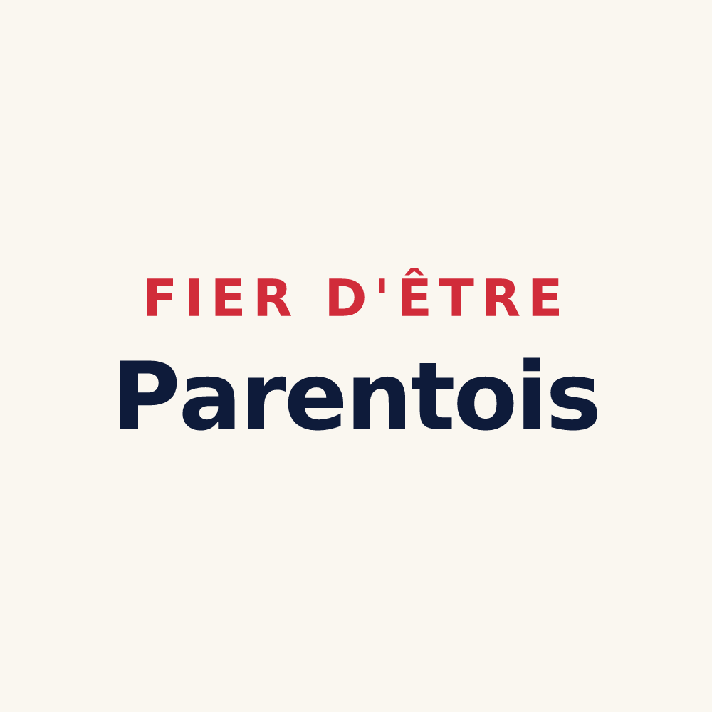 Tasse « Fier d'être Parentois » — design pour Parenty