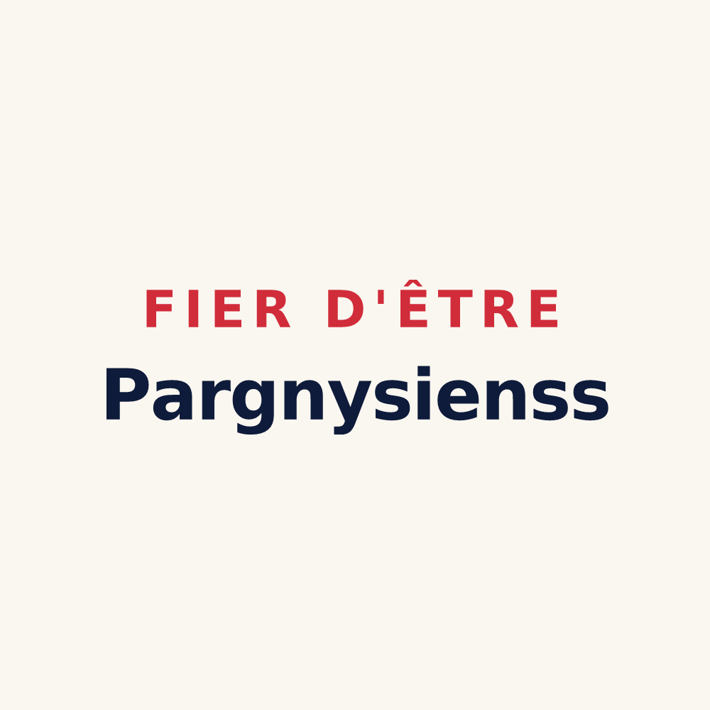Tasse « Fier d'être Pargnysienss » — design pour Pargny-la-Dhuys