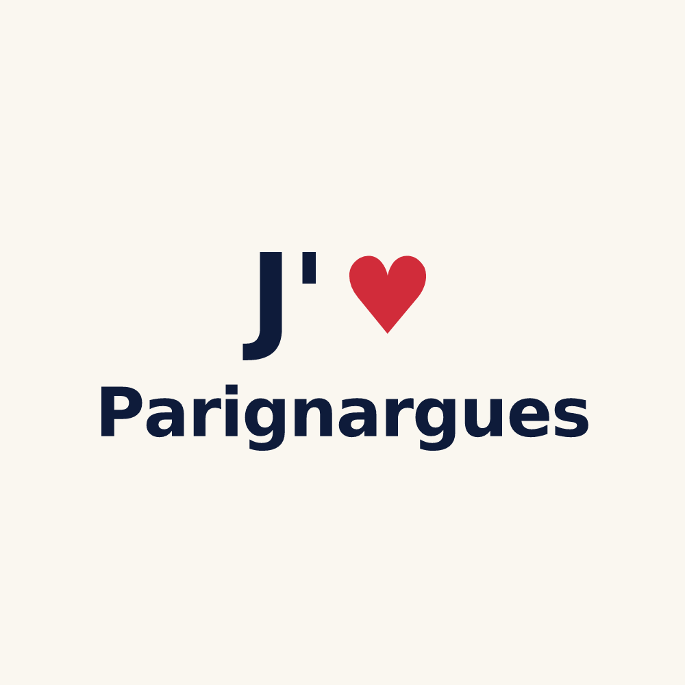 Tasse personnalisée Parignargues — design J'aime Parignargues