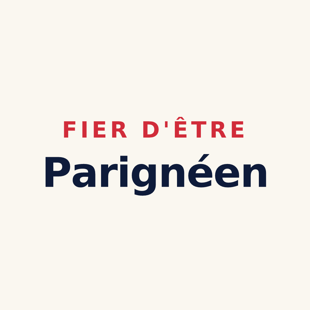 Tasse « Fier d'être Parignéen » — design pour Parigné