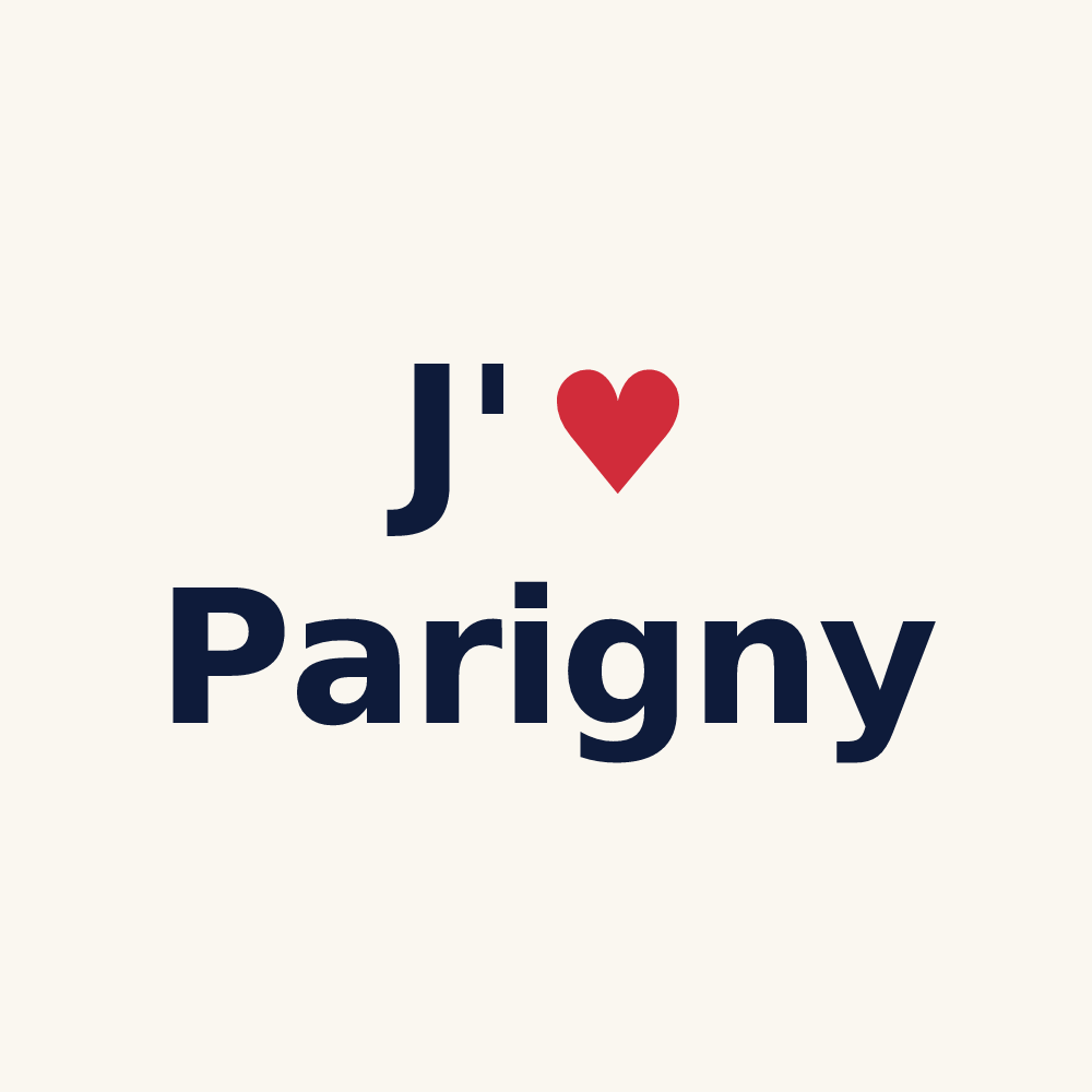Tasse personnalisée Parigny — design J'aime Parigny