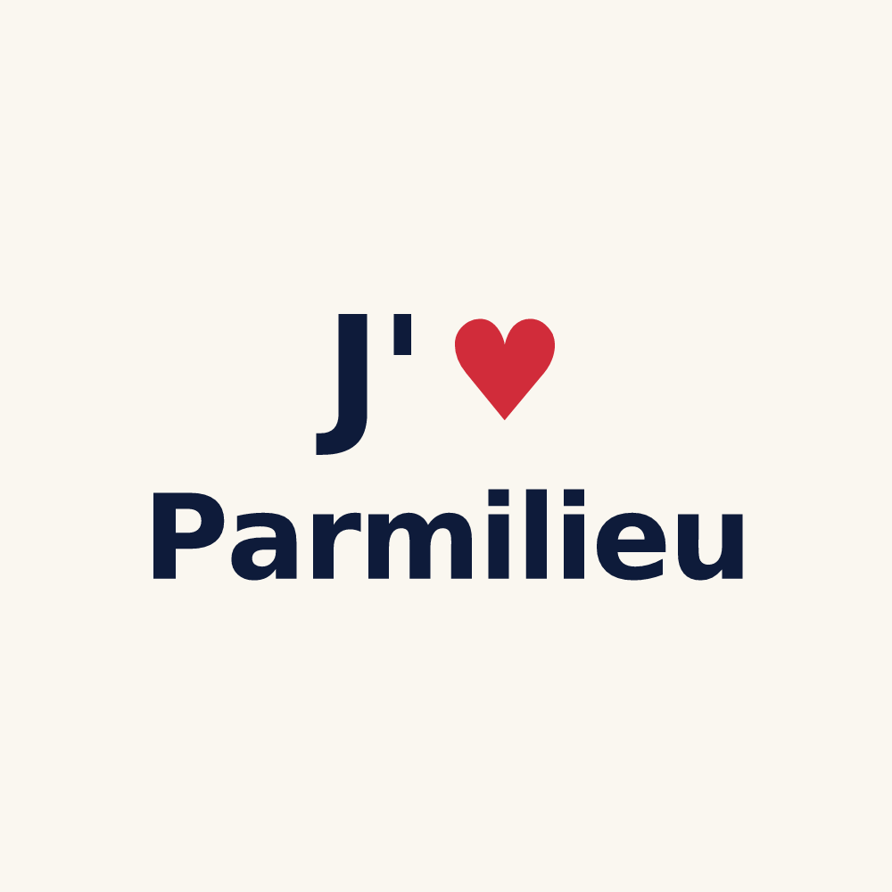 Tasse personnalisée Parmilieu — design J'aime Parmilieu
