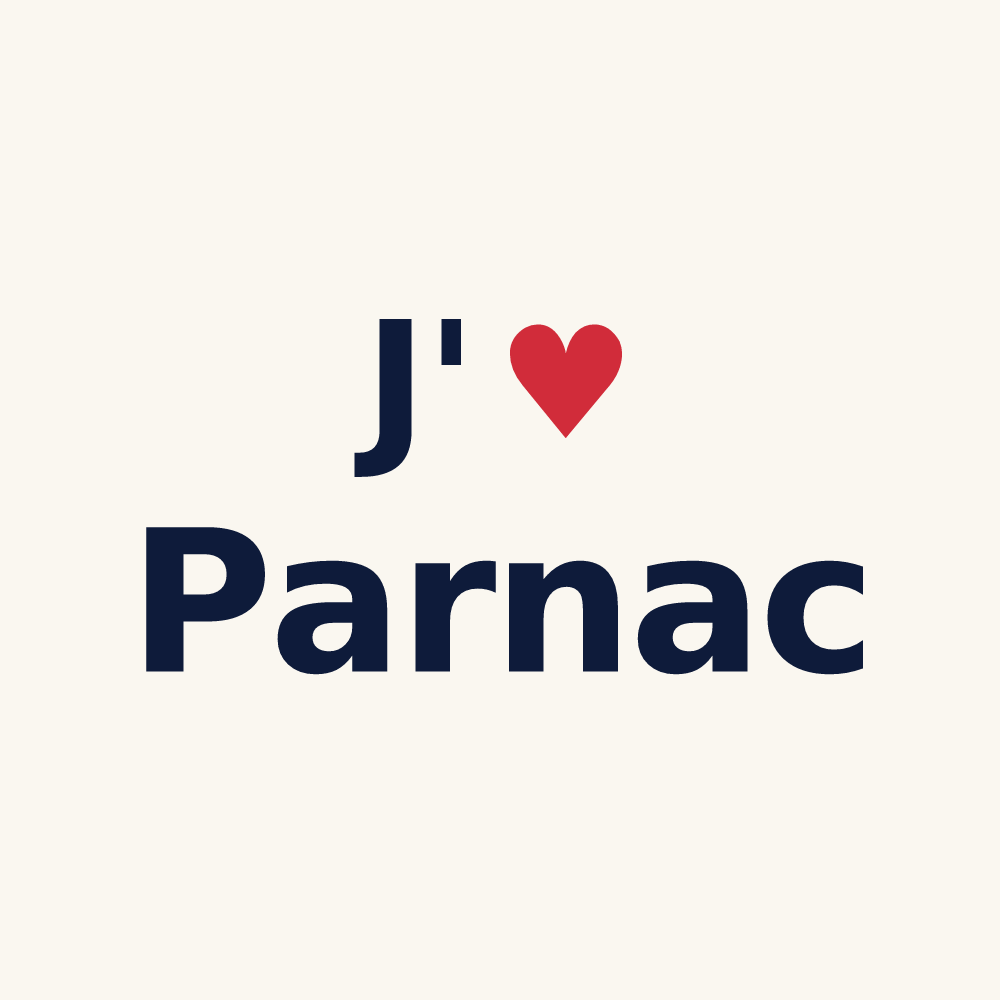 Tasse personnalisée Parnac — design J'aime Parnac