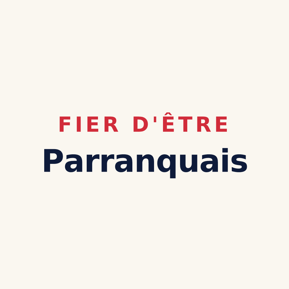 Tasse « Fier d'être Parranquais » — design pour Parranquet