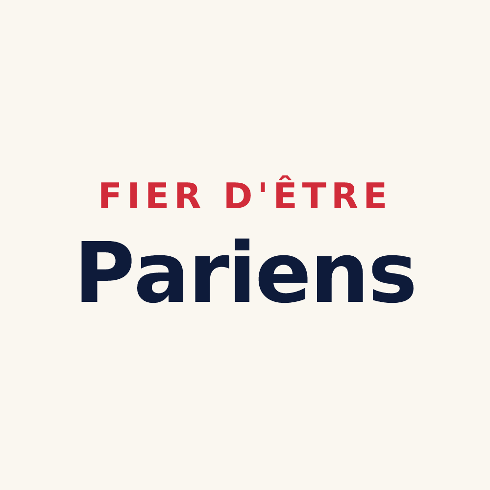 Tasse « Fier d'être Pariens » — design pour Pars-lès-Romilly