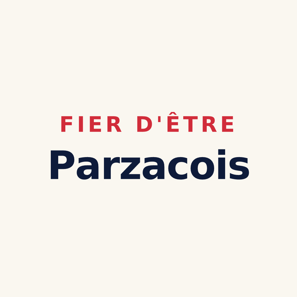 Tasse « Fier d'être Parzacois » — design pour Parzac