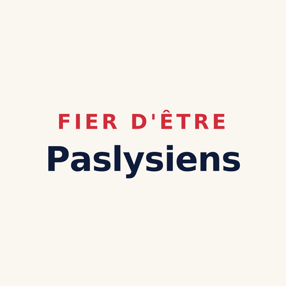 Tasse « Fier d'être Paslysiens » — design pour Pasly