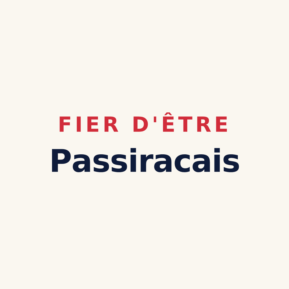 Tasse « Fier d'être Passiracais » — design pour Passirac