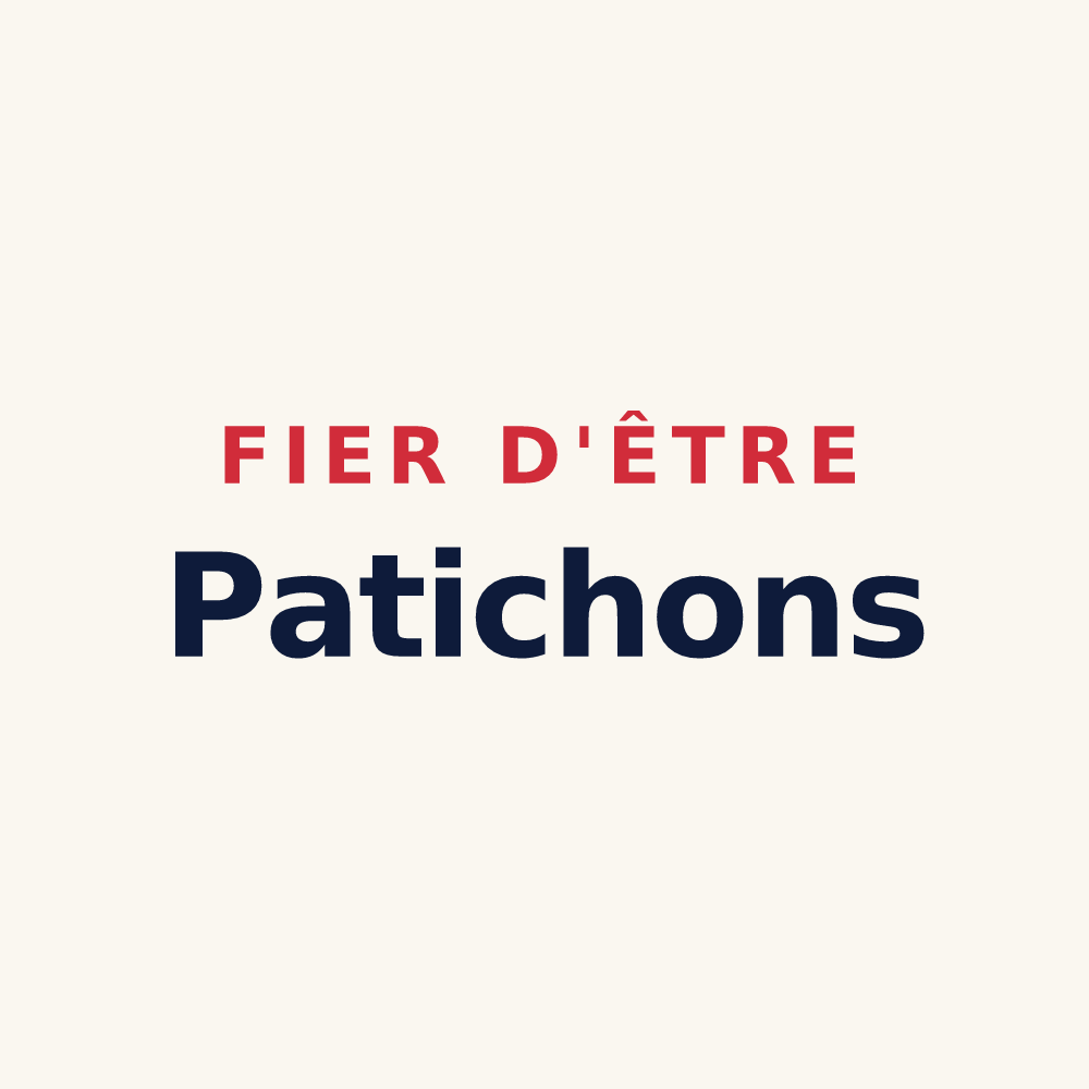 Tasse « Fier d'être Patichons » — design pour Patay