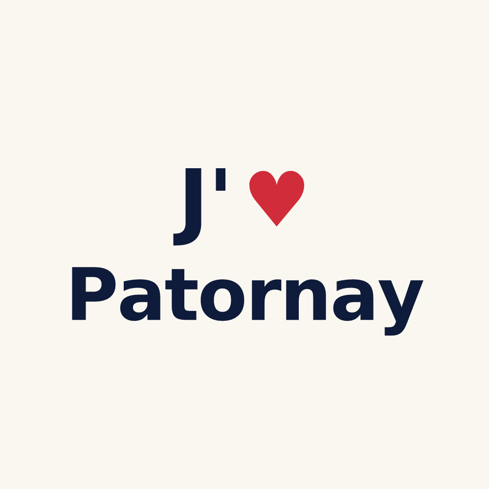 Tasse personnalisée Patornay — design J'aime Patornay