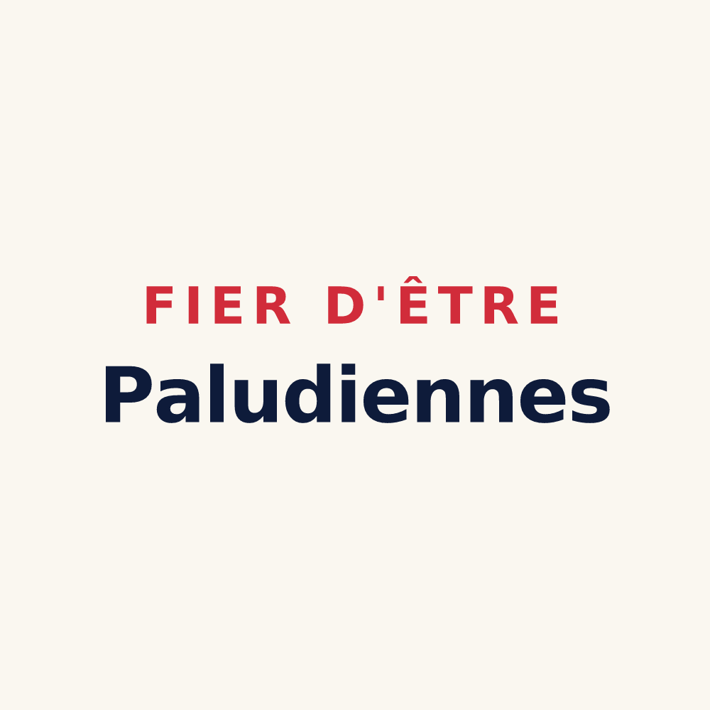Tasse « Fier d'être Paludiennes » — design pour Paudy