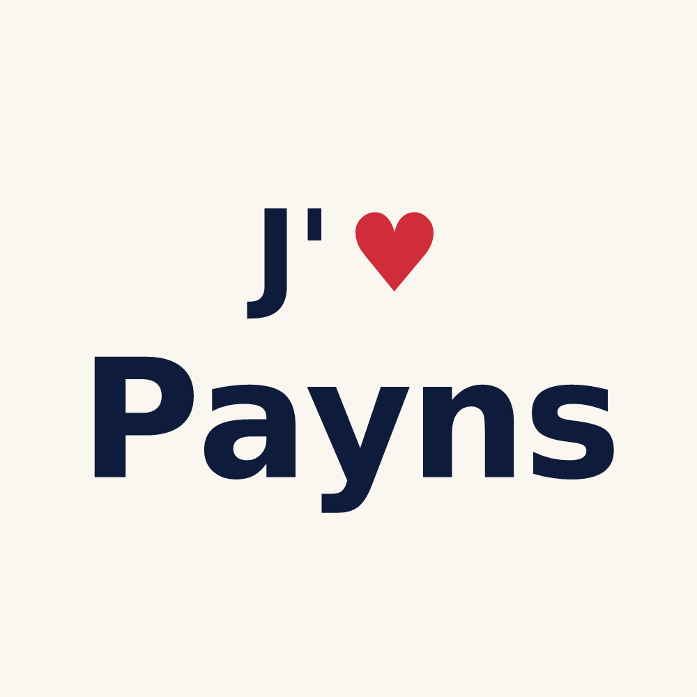 Tasse personnalisée Payns — design J'aime Payns