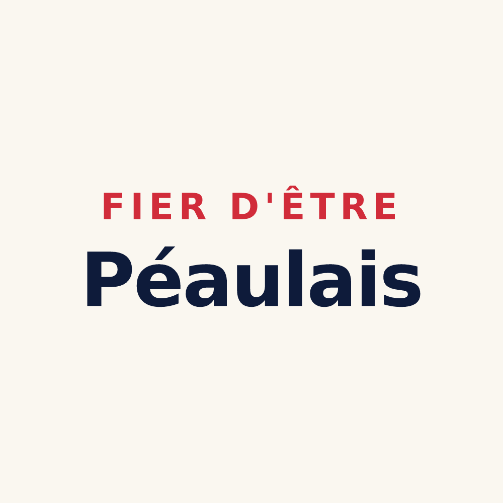 Tasse « Fier d'être Péaulais » — design pour Péaule