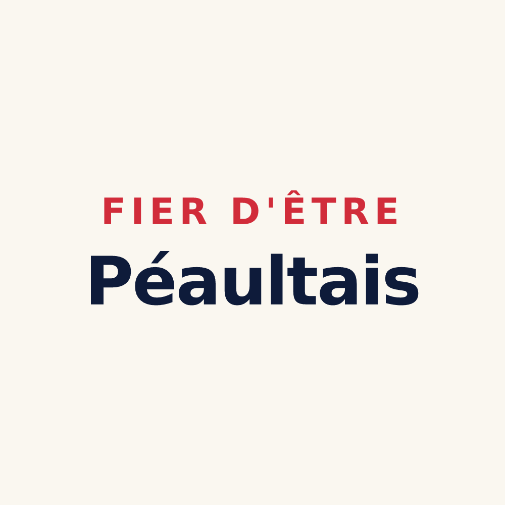 Tasse « Fier d'être Péaultais » — design pour Péault