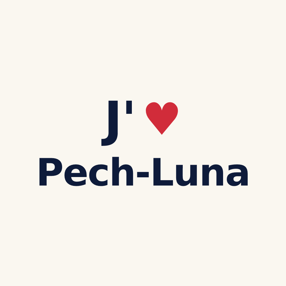 Tasse personnalisée Pech-Luna — design J'aime Pech-Luna