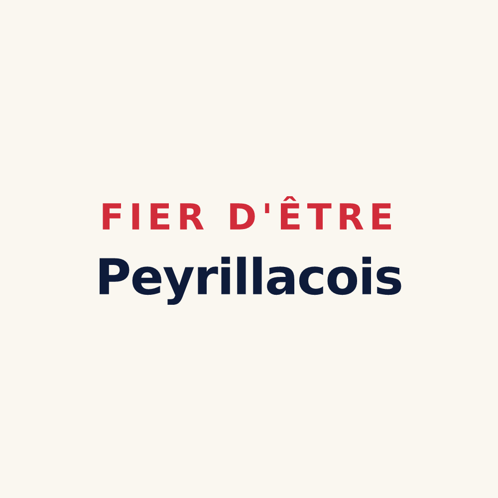 Tasse « Fier d'être Peyrillacois » — design pour Pechs-de-l'Espérance