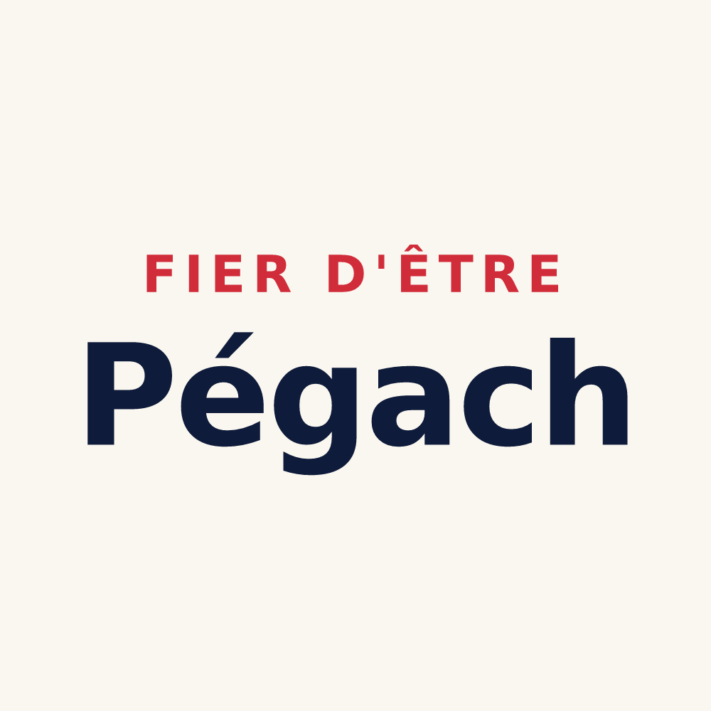 Tasse « Fier d'être Pégach » — design pour Pégairolles-de-Buèges