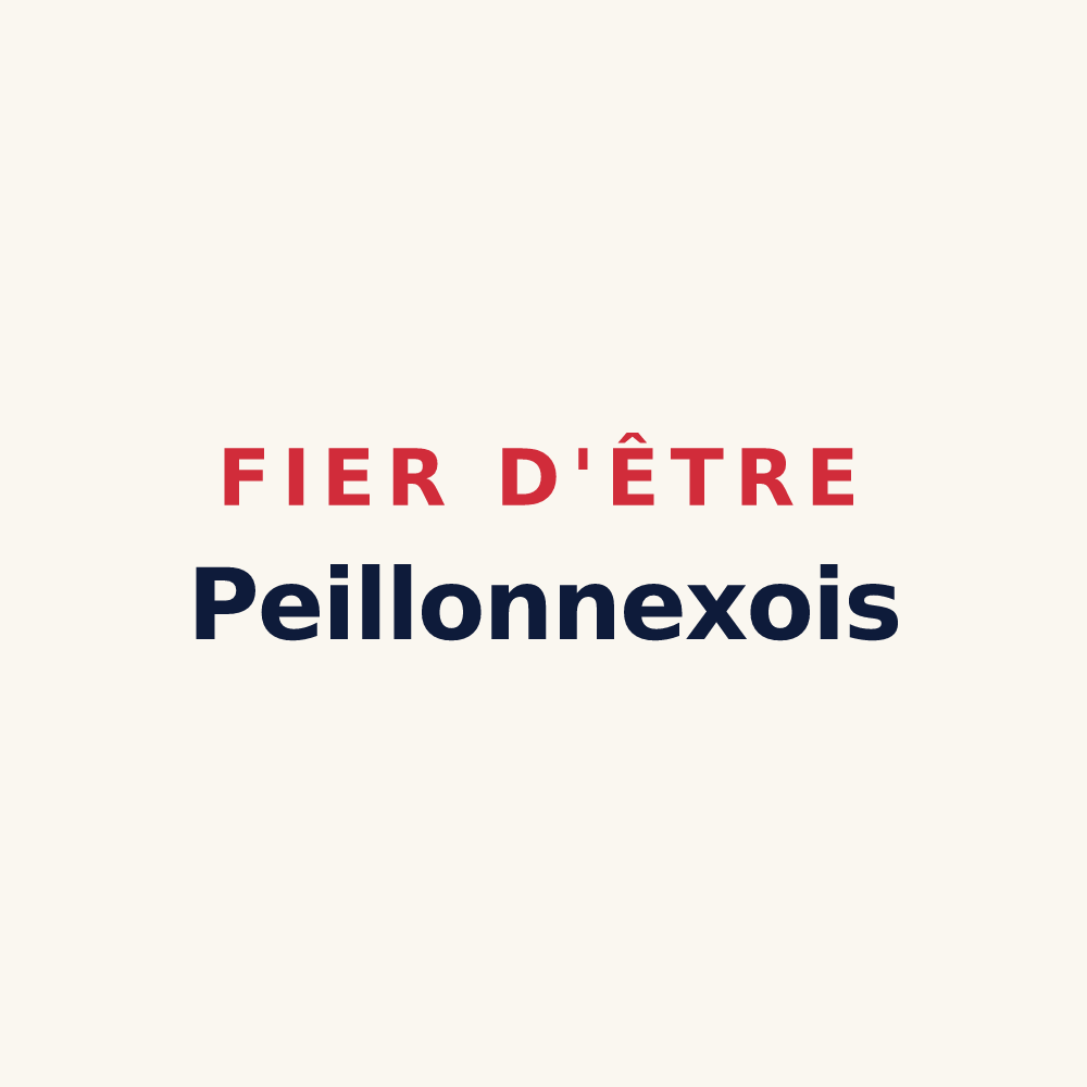 Tasse « Fier d'être Peillonnexois » — design pour Peillonnex