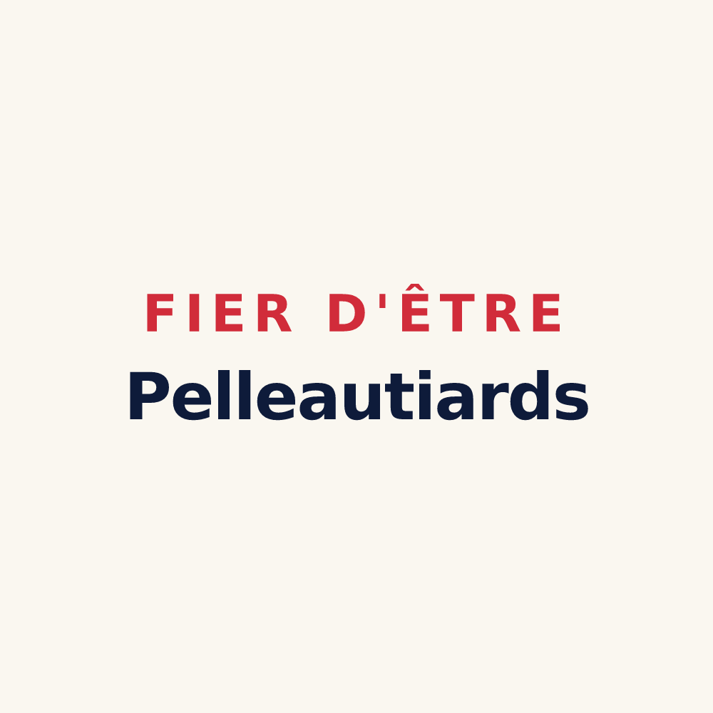 Tasse « Fier d'être Pelleautiards » — design pour Pelleautier