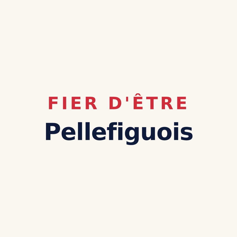 Tasse « Fier d'être Pellefiguois » — design pour Pellefigue