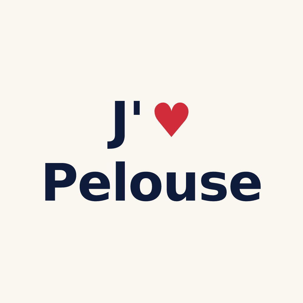 Tasse personnalisée Pelouse — design J'aime Pelouse