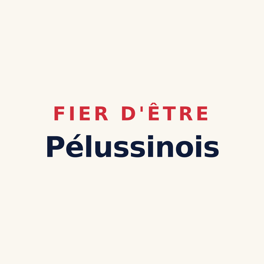 Tasse « Fier d'être Pélussinois » — design pour Pélussin