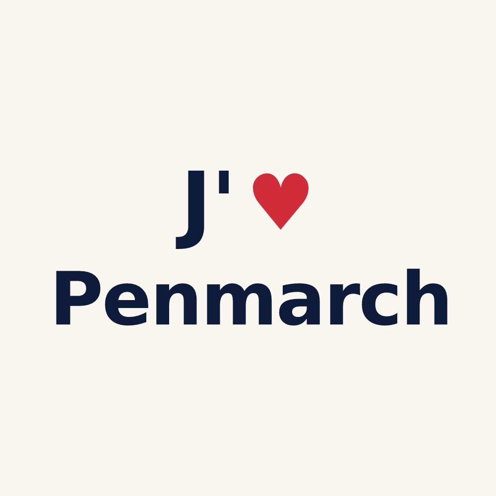 Tasse personnalisée Penmarch — design J'aime Penmarch