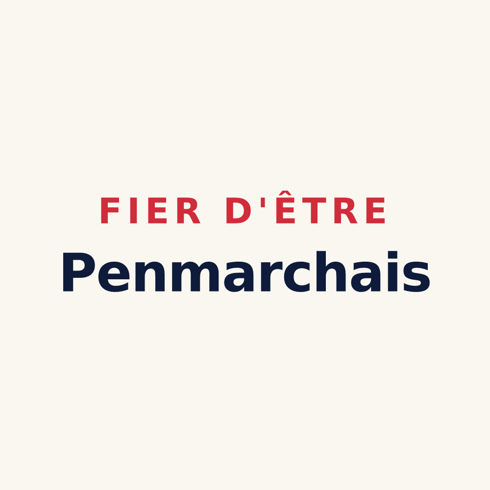 Tasse « Fier d'être Penmarchais » — design pour Penmarch